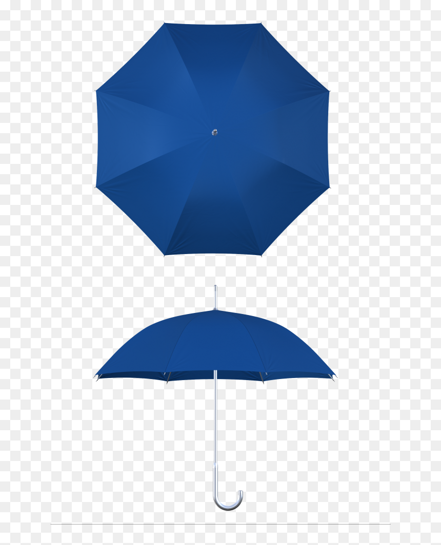 Aluminum Frame Royal Blue Umbrella - Transparent Image Of Blue Umbrella, HD Png Download - umbrella png