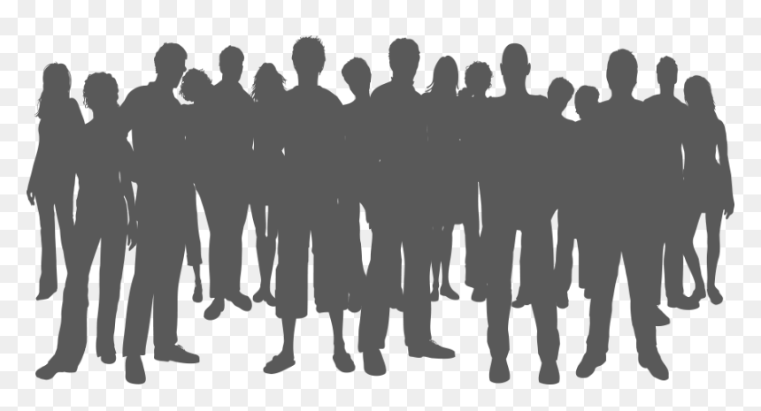 Company History - Silhouette Of Crowd, HD Png Download - crowd png