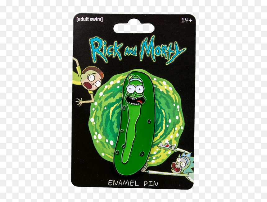 Tiny Rick And Morty Pin, HD Png Download - pickle rick png