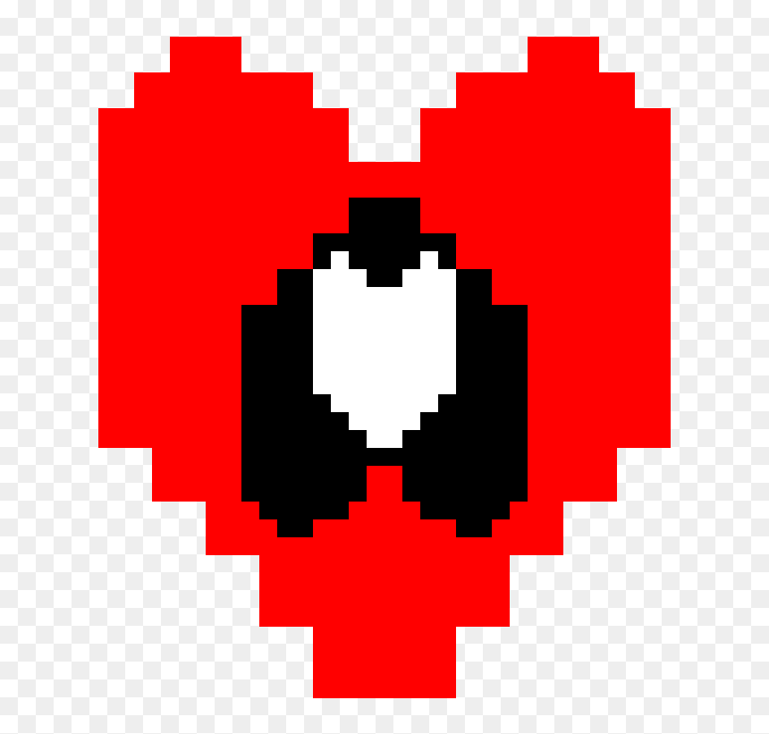 Transparent Black Pixel Heart, HD Png Download - undertale logo png