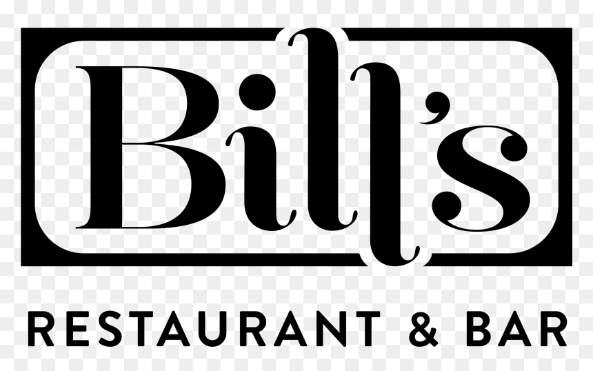 File - Bill"s Logo - Black - Bills Restaurant Logo, HD Png Download - black bar png