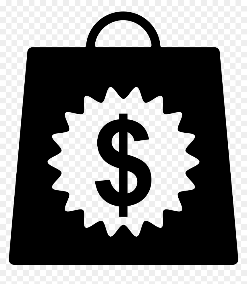 Transparent Money Sign Png - Shopping Bag Money Icon, Png Download - money sign png