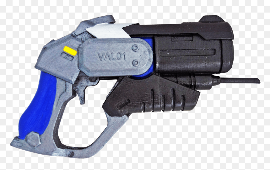 Mercy Caduceus Blaster Combat Medic Ziegler Skin - Mercy Pistol Png, Transparent Png - pistol png