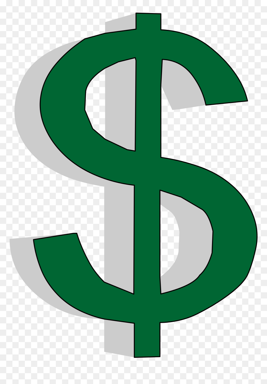 Dollar Clipart Free Download - Meghdoot Cinema, HD Png Download - money sign png