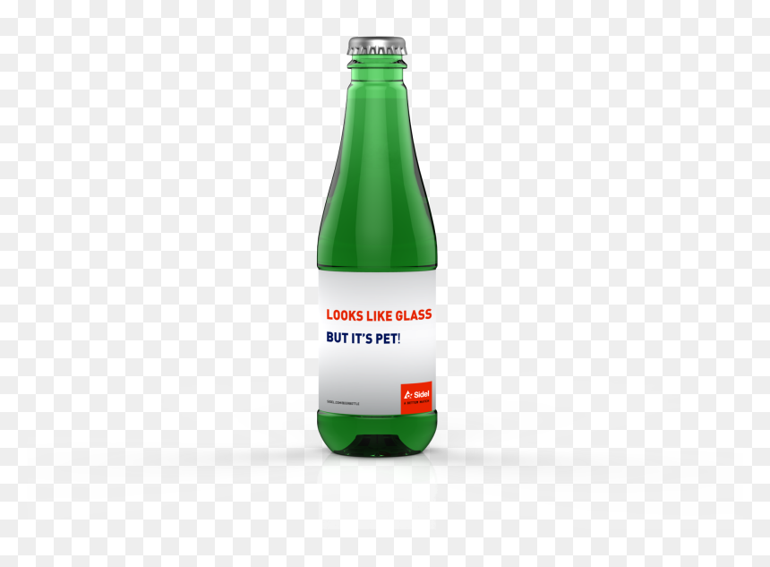 Sidel Pet Beer Bottle - Glass Bottle, HD Png Download - beer bottle png