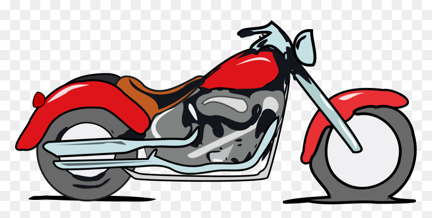 Cycling Clipart Motor - Motorcycle Clipart, HD Png Download - motorcycle png