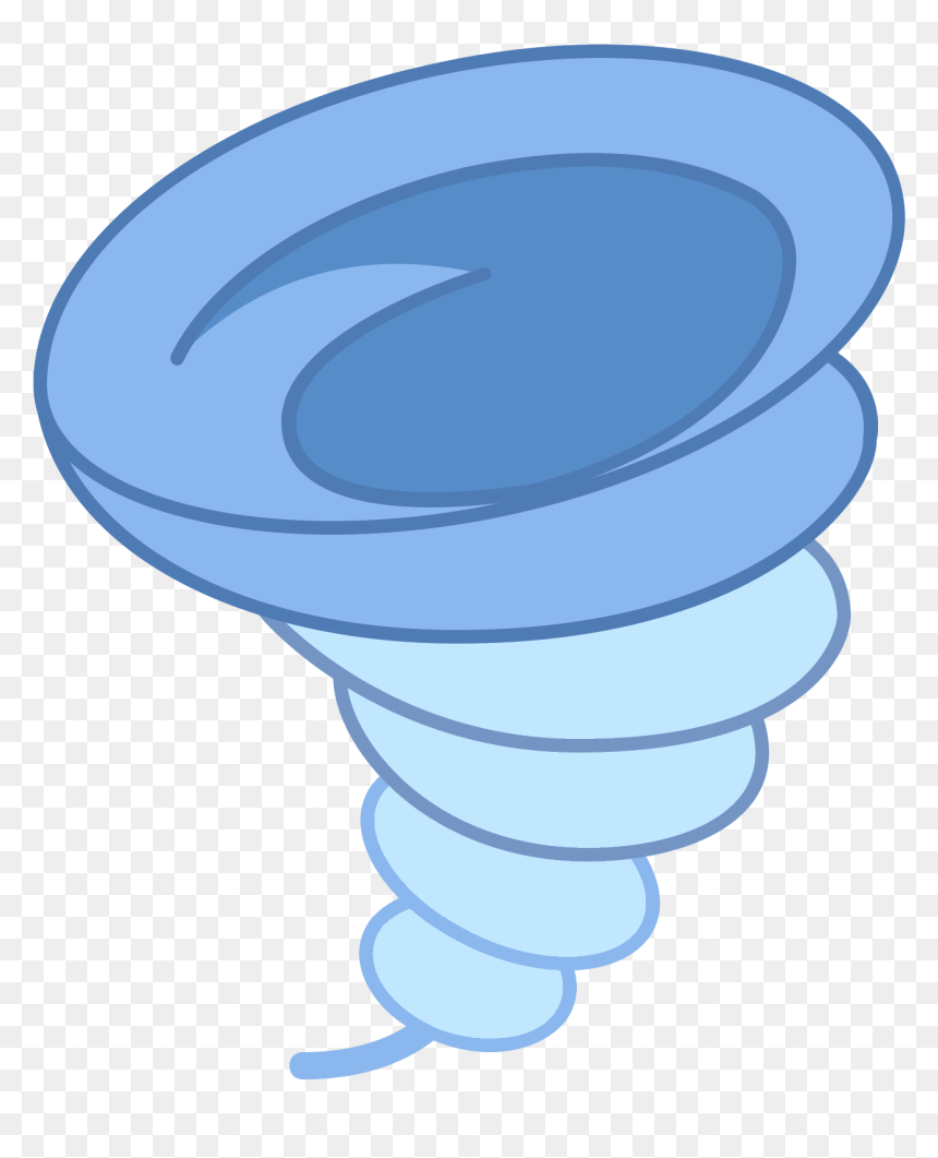A Drawing Indicating A Tornado, HD Png Download - tornado png
