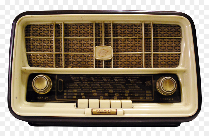 On My Kitchen Table Growing Up - Vintage Radio Png, Transparent Png - radio png