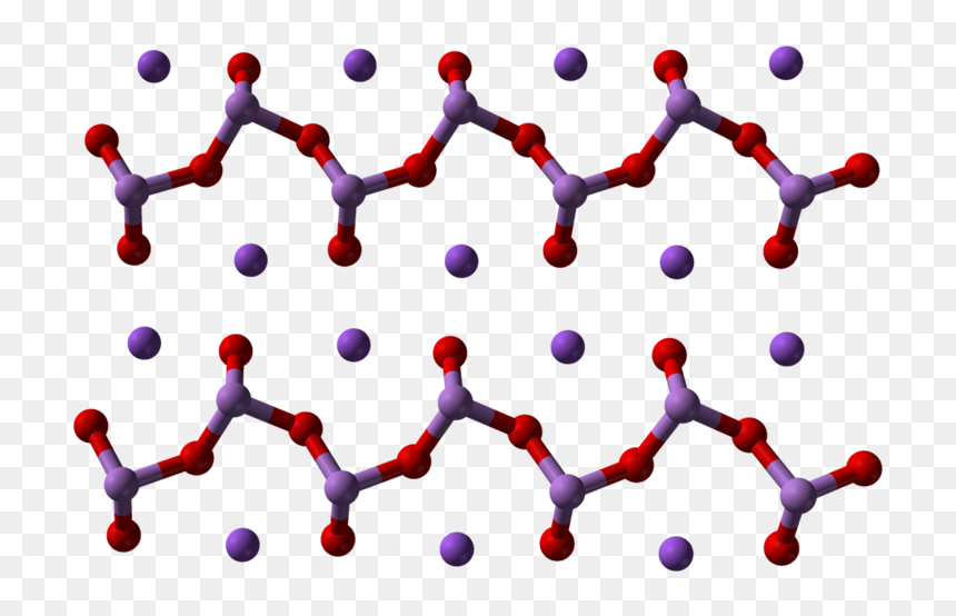 Sodium Catena Arsenite Chains From Xtal 2004 3d Balls - Circle, HD Png Download - chains png