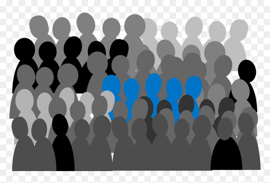 Wktv Voices, HD Png Download - crowd png