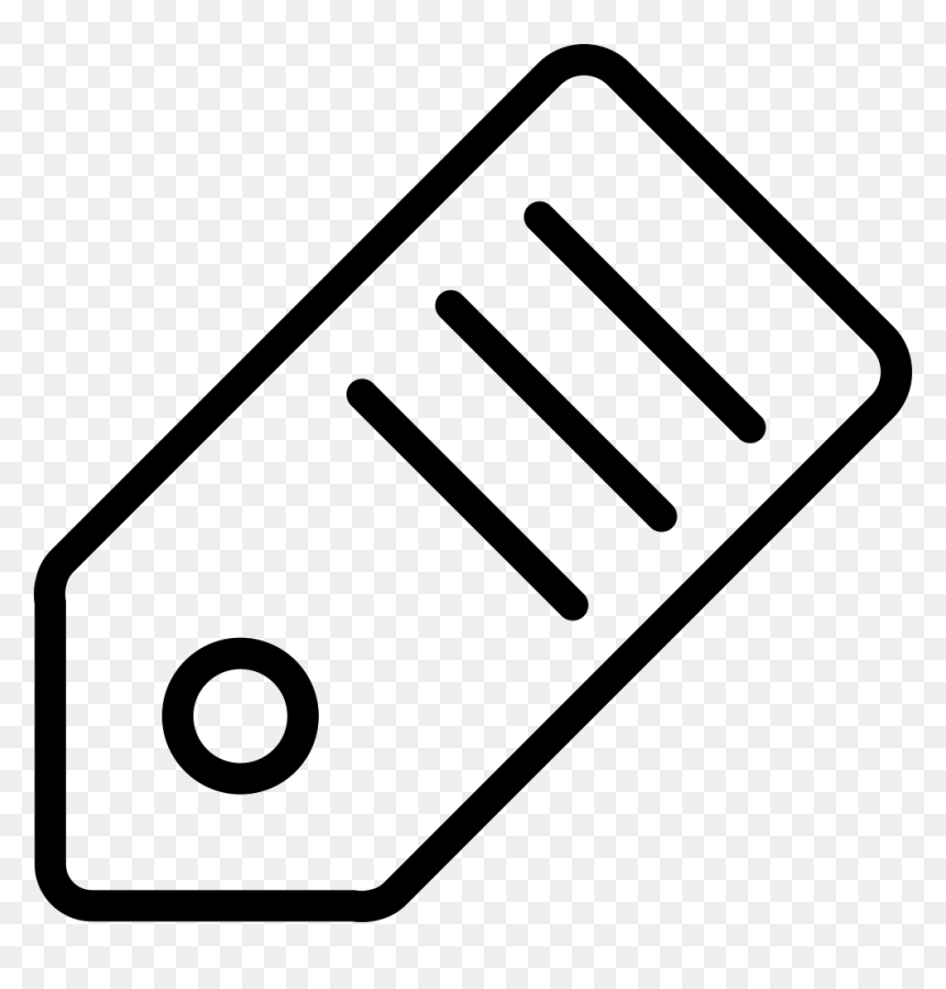 Price Tag Comments - Line Art, HD Png Download - price tag png