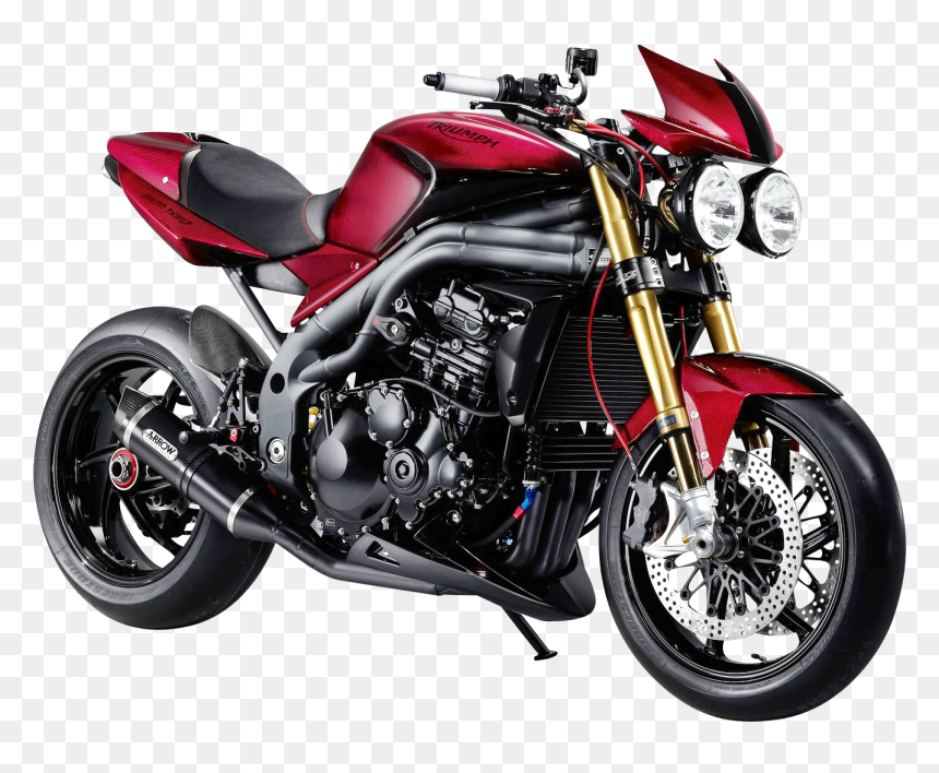 Truimph Motorcycle - Triumph Speed Triple Black, HD Png Download - motorcycle png