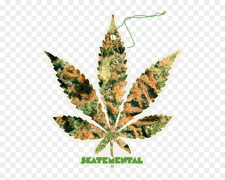 Mental Air Freshener Thc Weed Leaf"
 Class="lazyload - Illustration, HD Png Download - weed leaf png