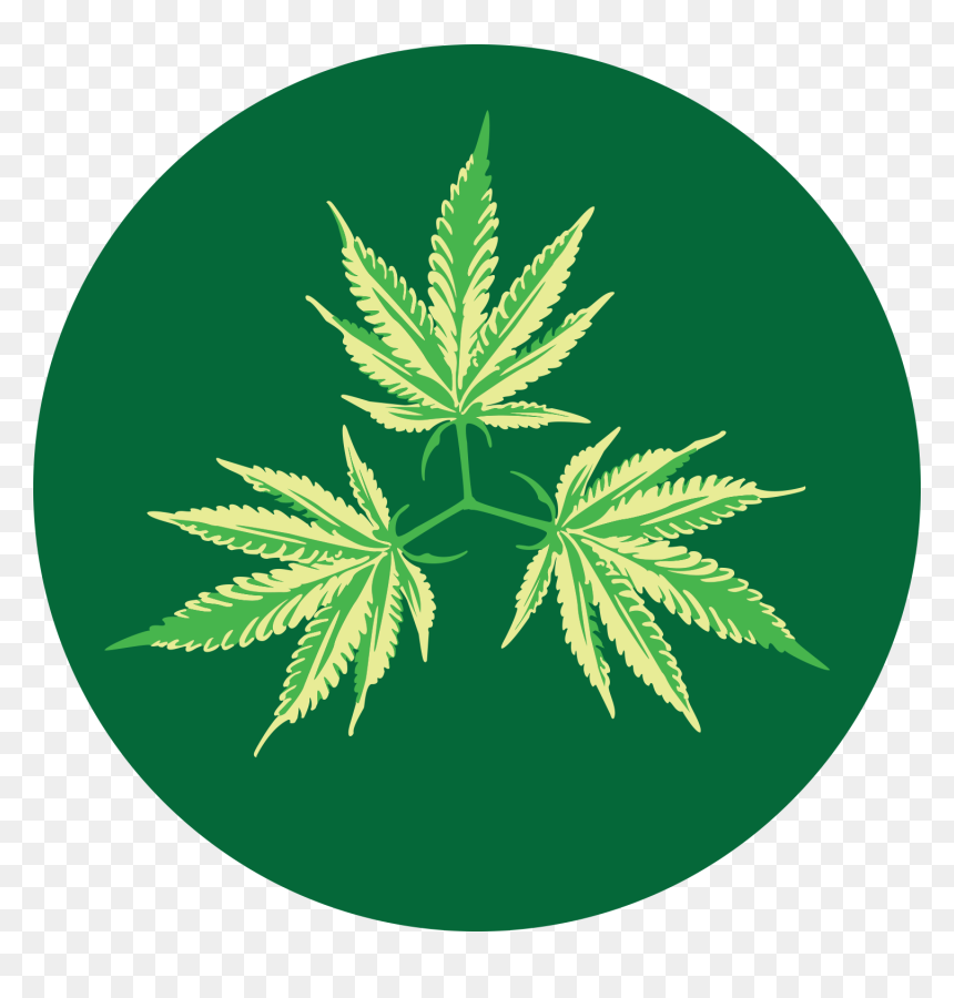 Emblem, HD Png Download - weed leaf png