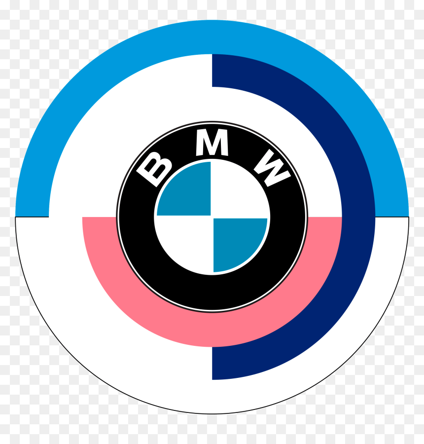 Car Logos Then And Now, HD Png Download - bmw logo png