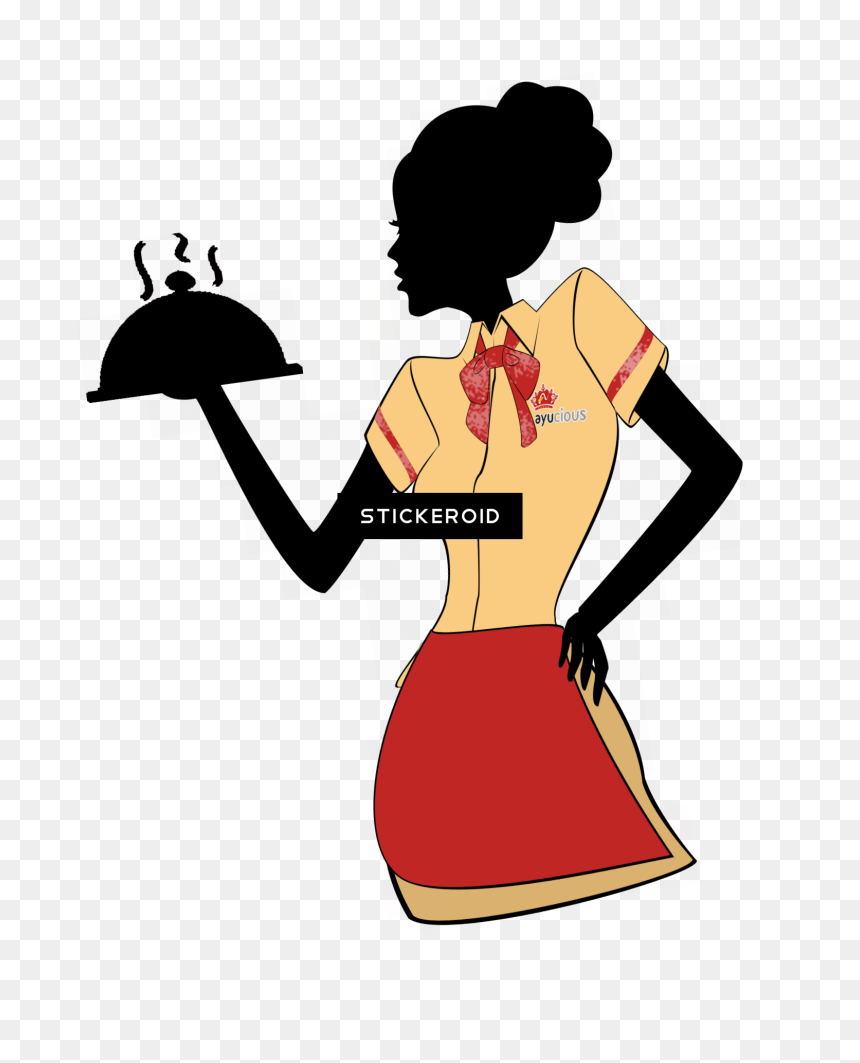 Waitress People Waiter - Clipart Waitress Png, Transparent Png - chota bheem png