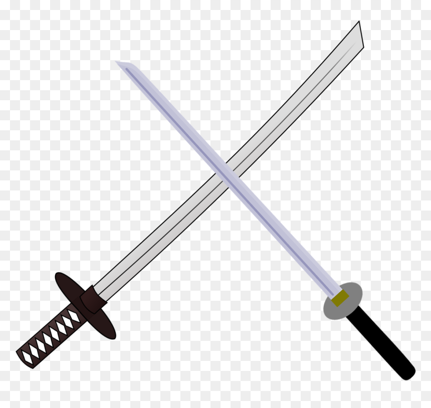 Katana And Shi Ken - Sword, HD Png Download - katana png