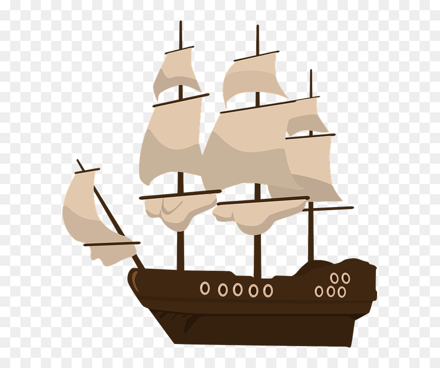 Pirate Boat Clip Art, HD Png Download - ship png