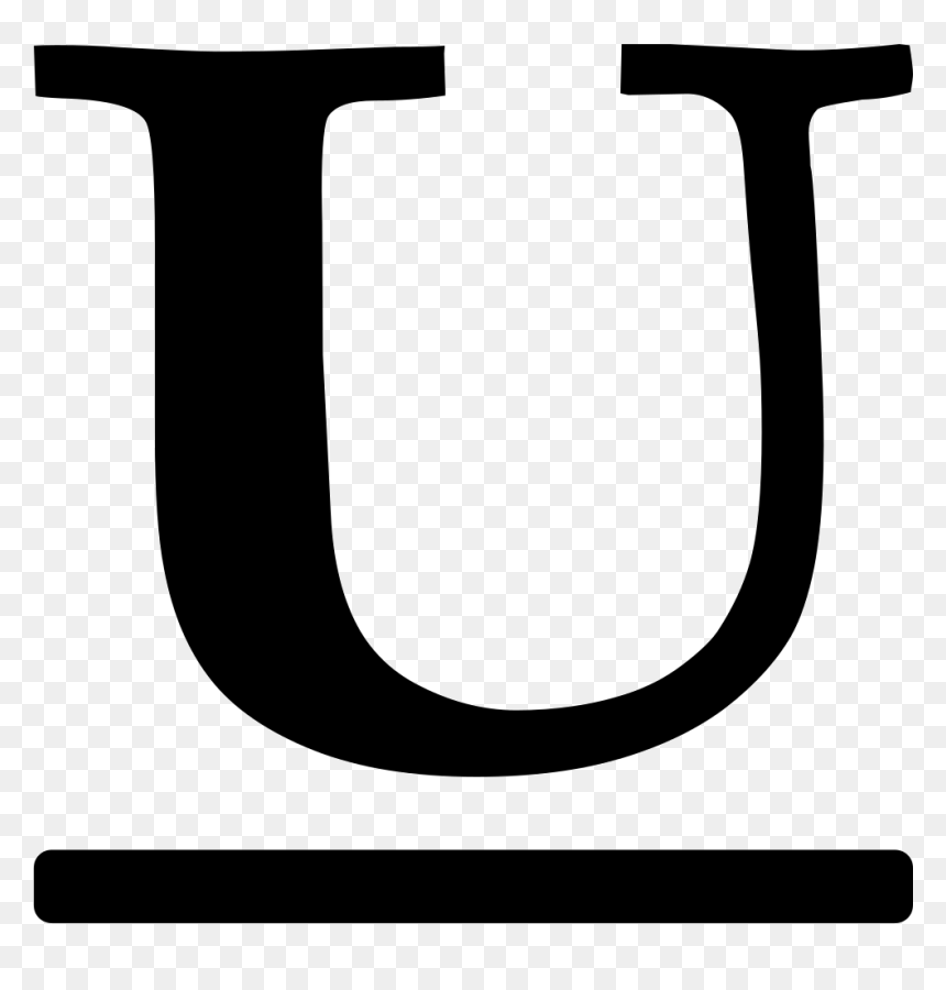 Positive Clipart Correctness - Bold Italic Underline Icons, HD Png Download - underline png
