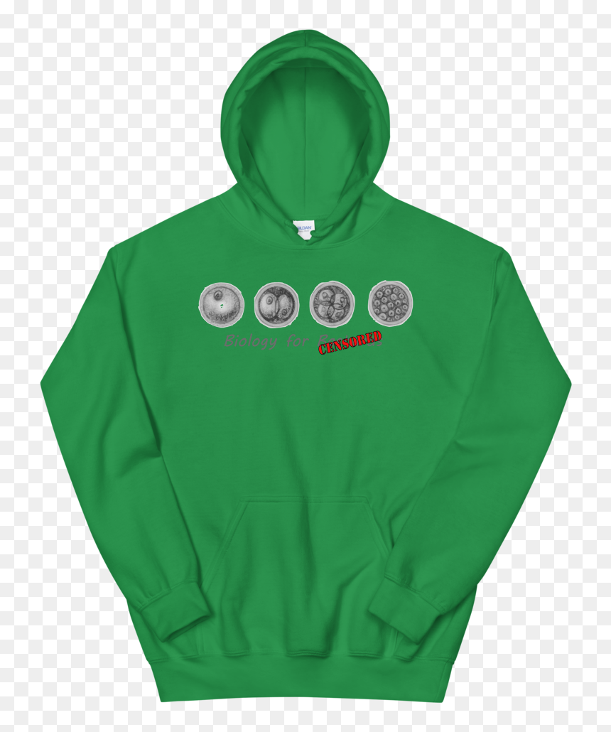 New Logo Censored Mockup Front Flat Irish Green - Hoodie, HD Png Download - censored png