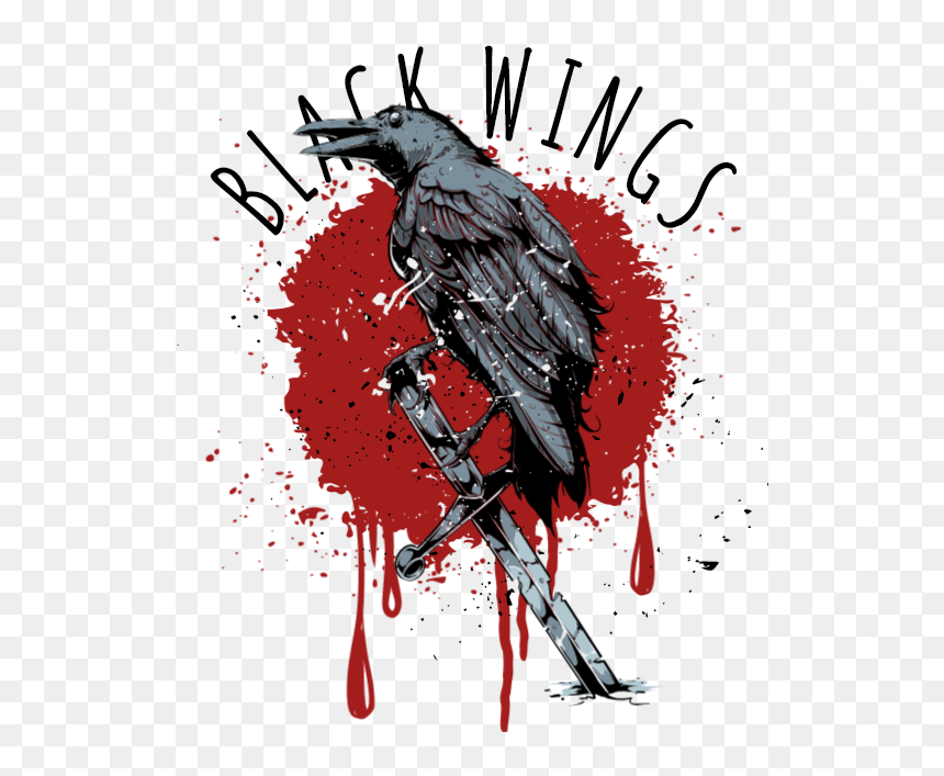 Transparent Black Wings Png - Raven, Png Download - raven png