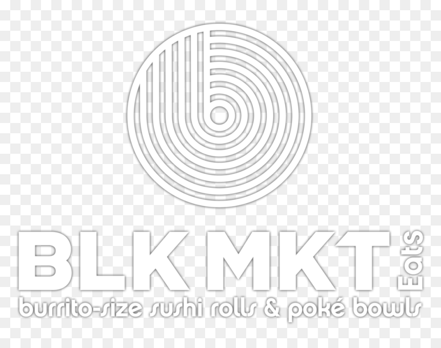 Bmw Logo Top Poke1 Shadow - Blk Mkt Eats Logo, HD Png Download - bmw logo png