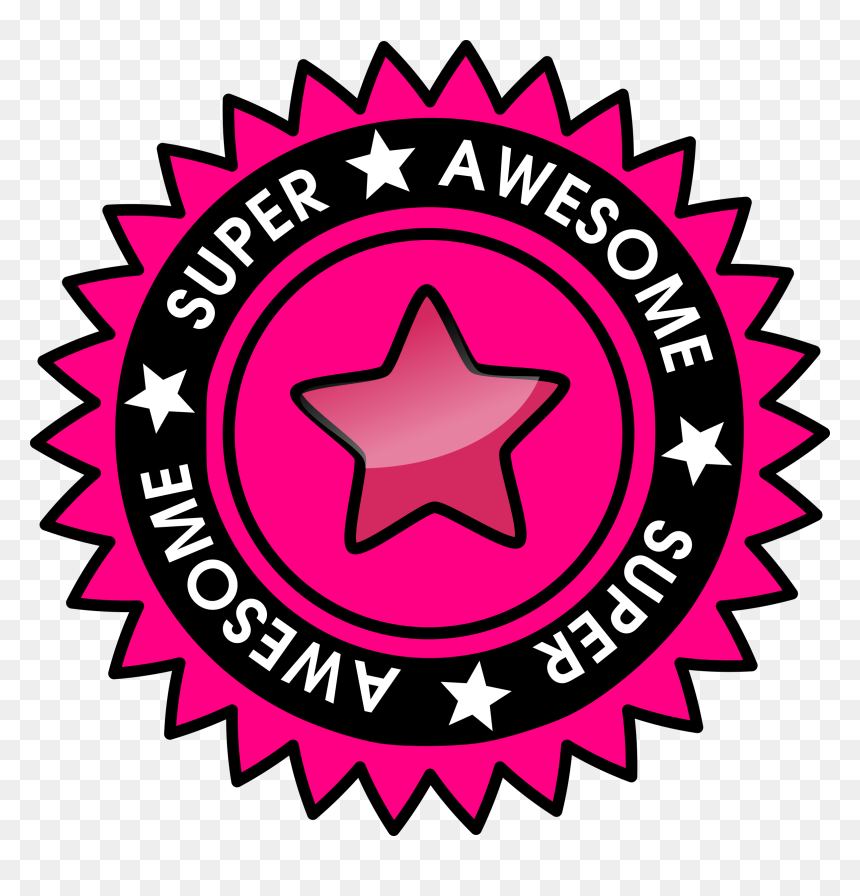 Super Awesome Badge Clip Arts - Wilton, HD Png Download - badge png