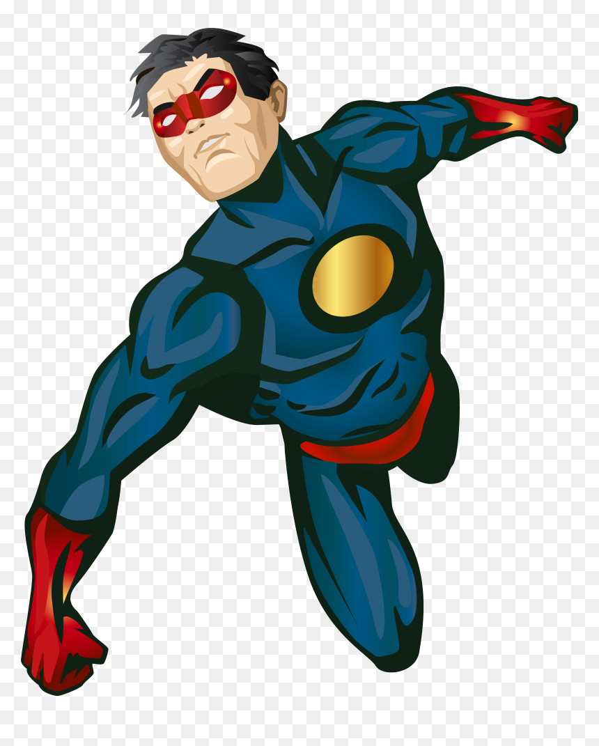 Super Hero Png Clip Art - Super Hero Png, Transparent Png - superhero png
