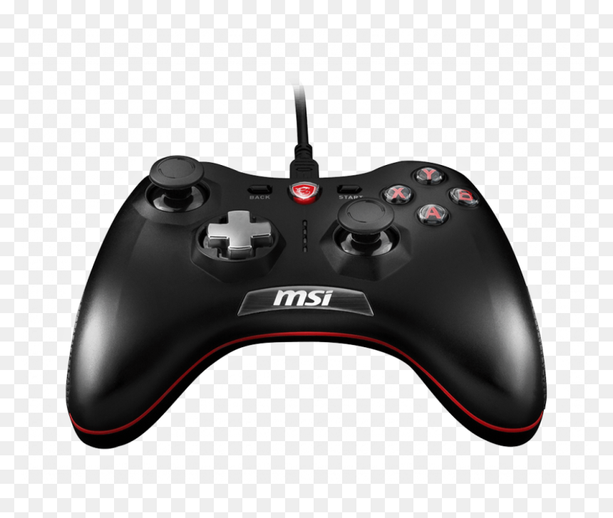 Msi Force Gc20 Gaming Controller, HD Png Download - game controller png