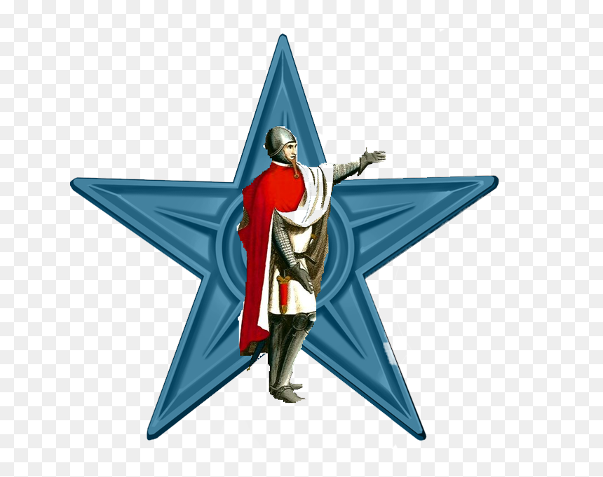 Barnstar Of Knight - Portable Network Graphics, HD Png Download - knight png
