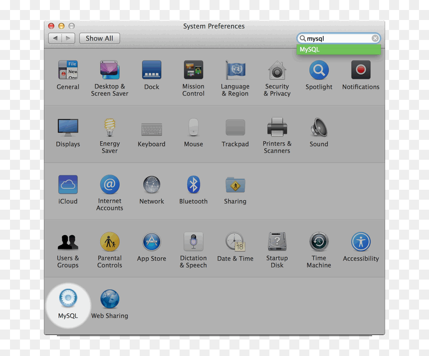 Mac Os X, HD Png Download - mysql png