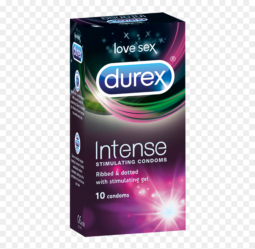 Durex Intense Stimulating Condom, HD Png Download - condoms png