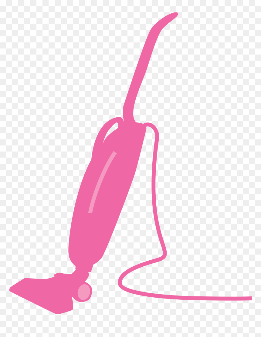 Pink Cleaning Supplies Cartoon, HD Png Download - lady silhouette png
