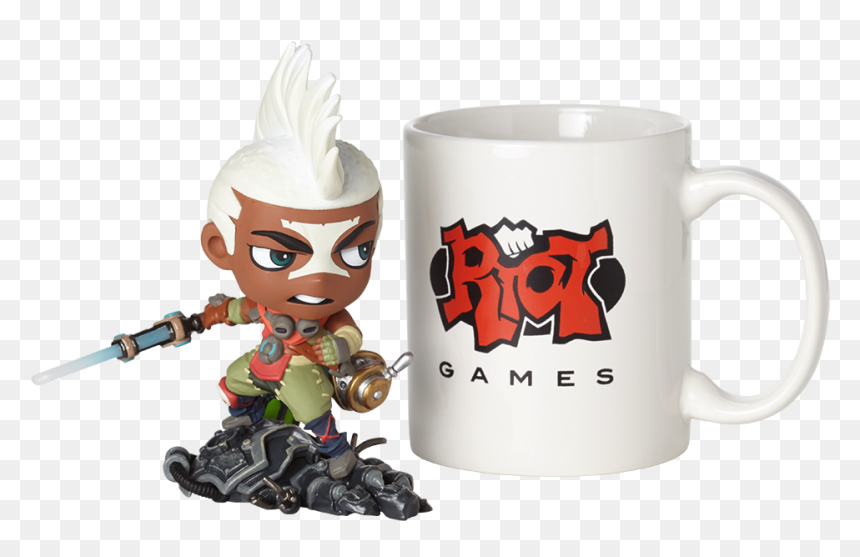 League Of Legends Ekko Figure, HD Png Download - riot png