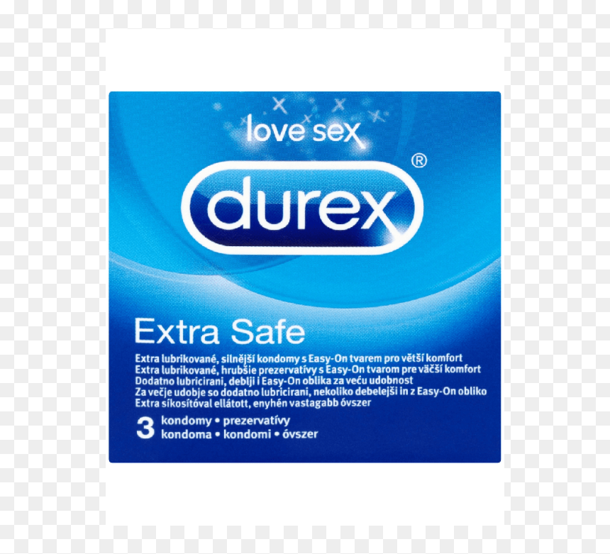 Durex Extra Safe, HD Png Download - condoms png