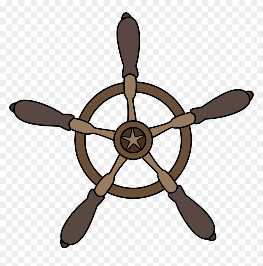 Transparent Boat Steering Wheel, HD Png Download - timon png