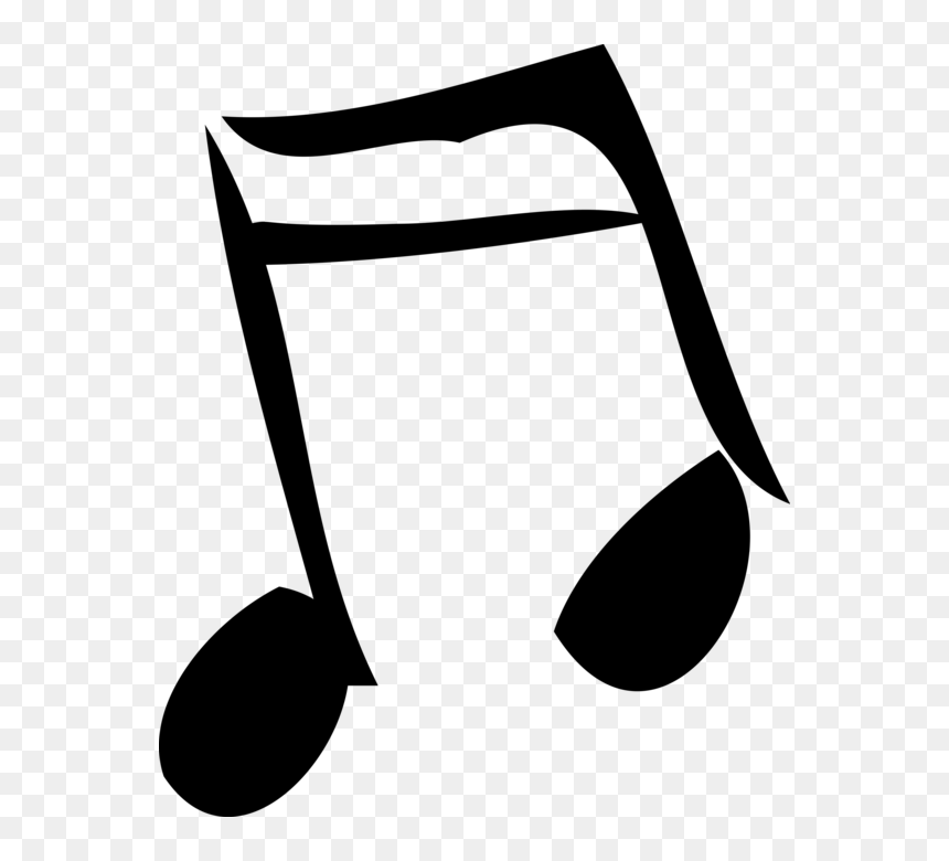 Music Note Vector Png, Transparent Png - music vector png