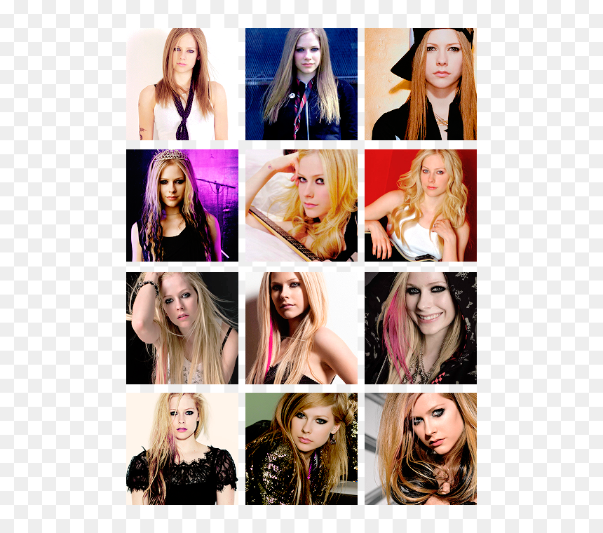 Collage, HD Png Download - avril lavigne png