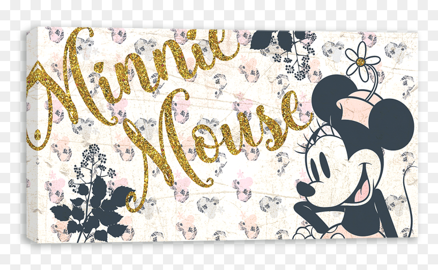 Minnie Mouse Vintage, HD Png Download - flower banner png