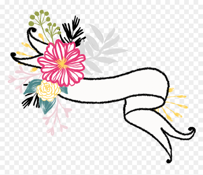 Banners Headers, HD Png Download - flower banner png