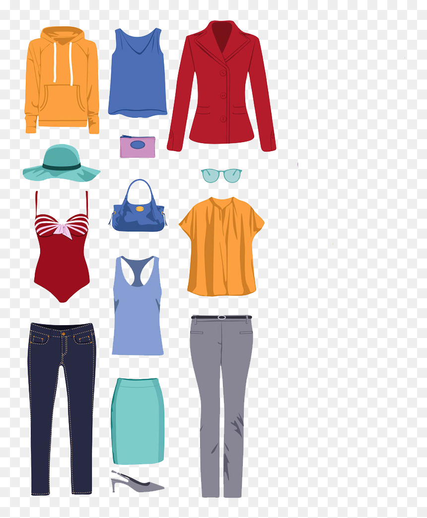 Clothes Vector, HD Png Download - t shirt vector png