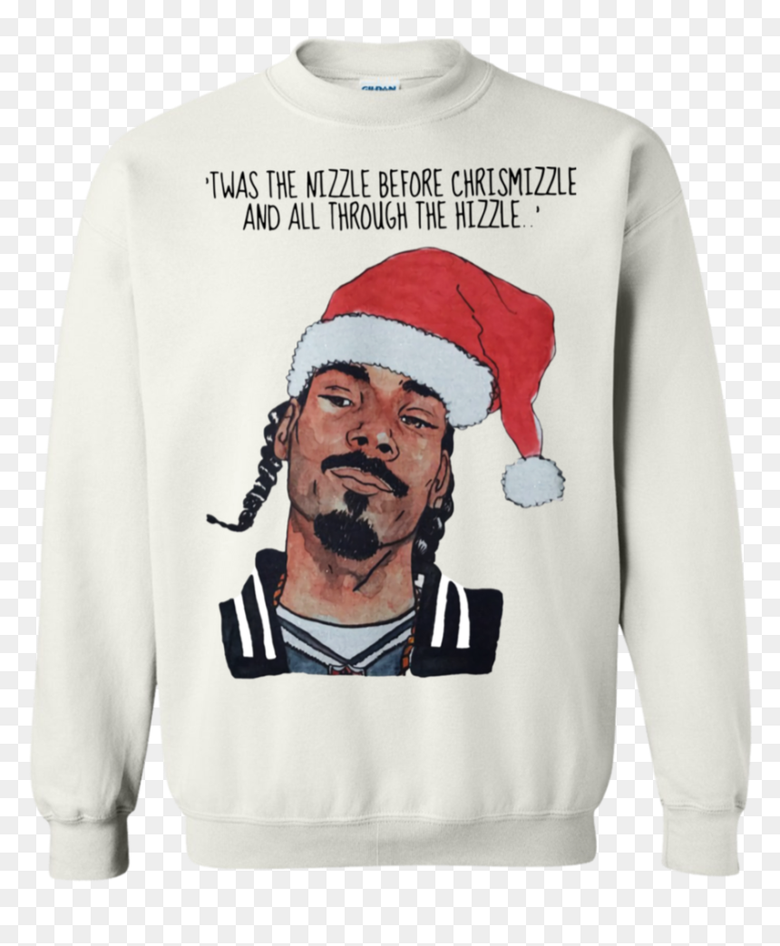 Snoop Dogg Christmas Sweater Twas The Nizzle Before, HD Png Download - snoop png