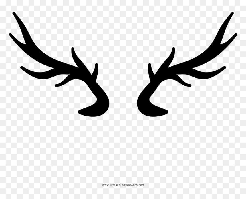Chifre De Veado Png, Transparent Png - deer horns png