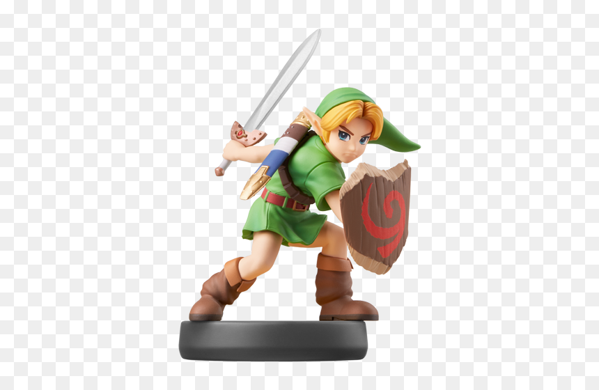 Young Link Amiibo, HD Png Download - amiibo logo png