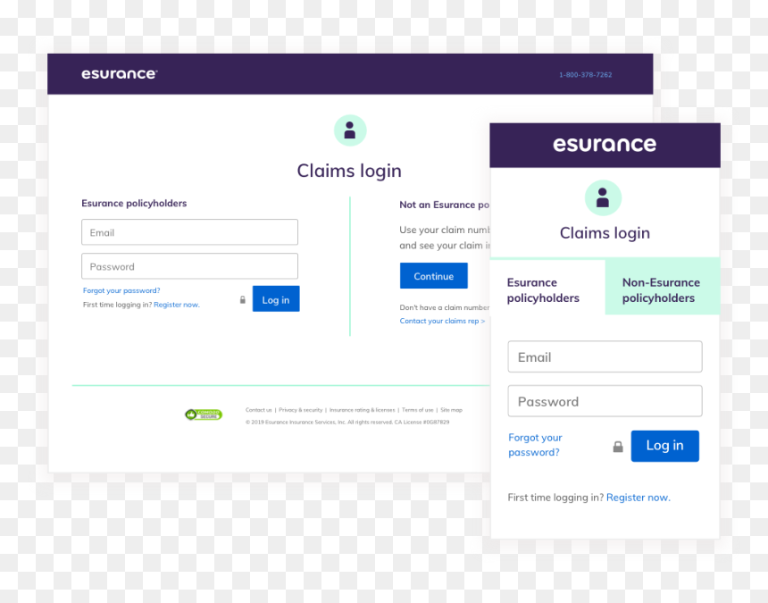 Screenshot, HD Png Download - esurance logo png