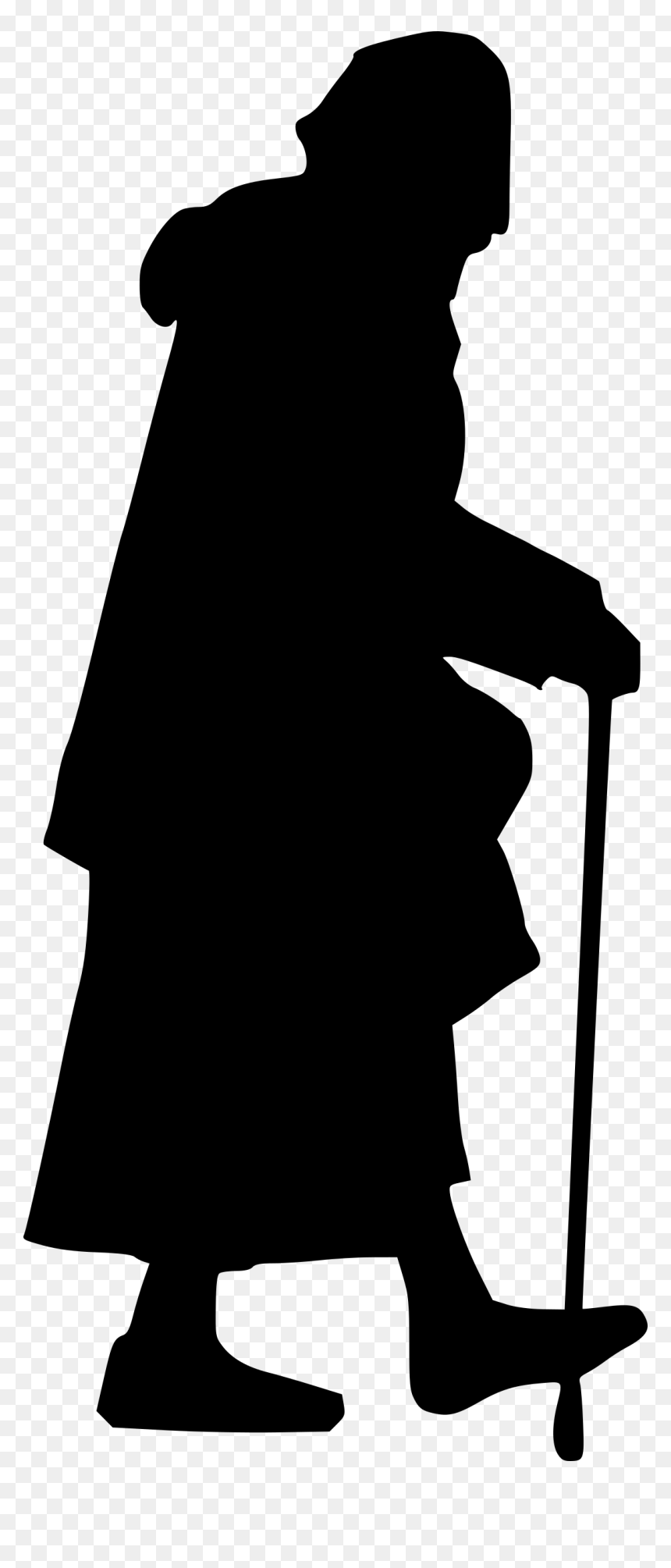 Silhouette, HD Png Download - person symbol png