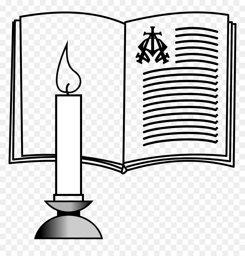 Bible Candle Clipart, HD Png Download - bible vector png