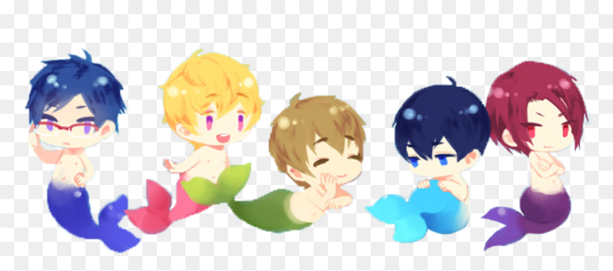 Free!, HD Png Download - cute chibi png