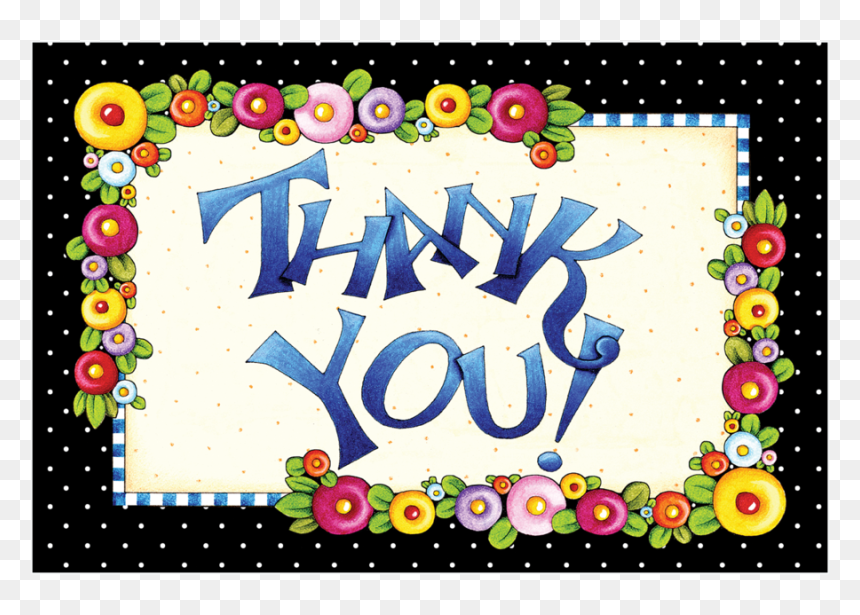 Mary Engelbreit Thank You, HD Png Download - postcard stamp png