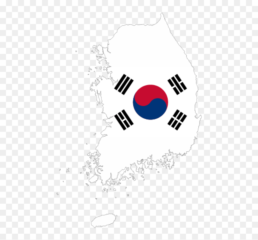 South Korea Flag, HD Png Download - korean png